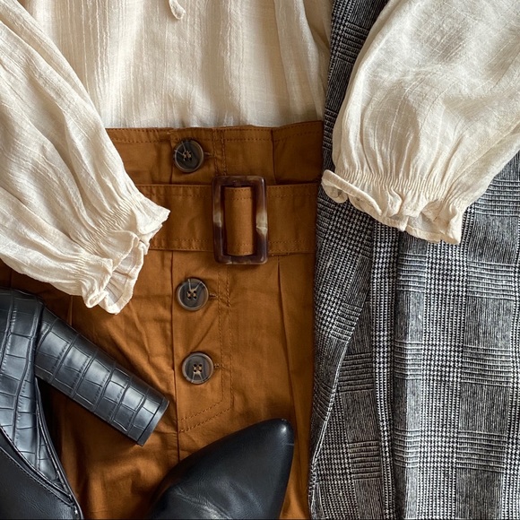 Paperbag Midi Skirt ❤️HP❤️ - Picture 8 of 9